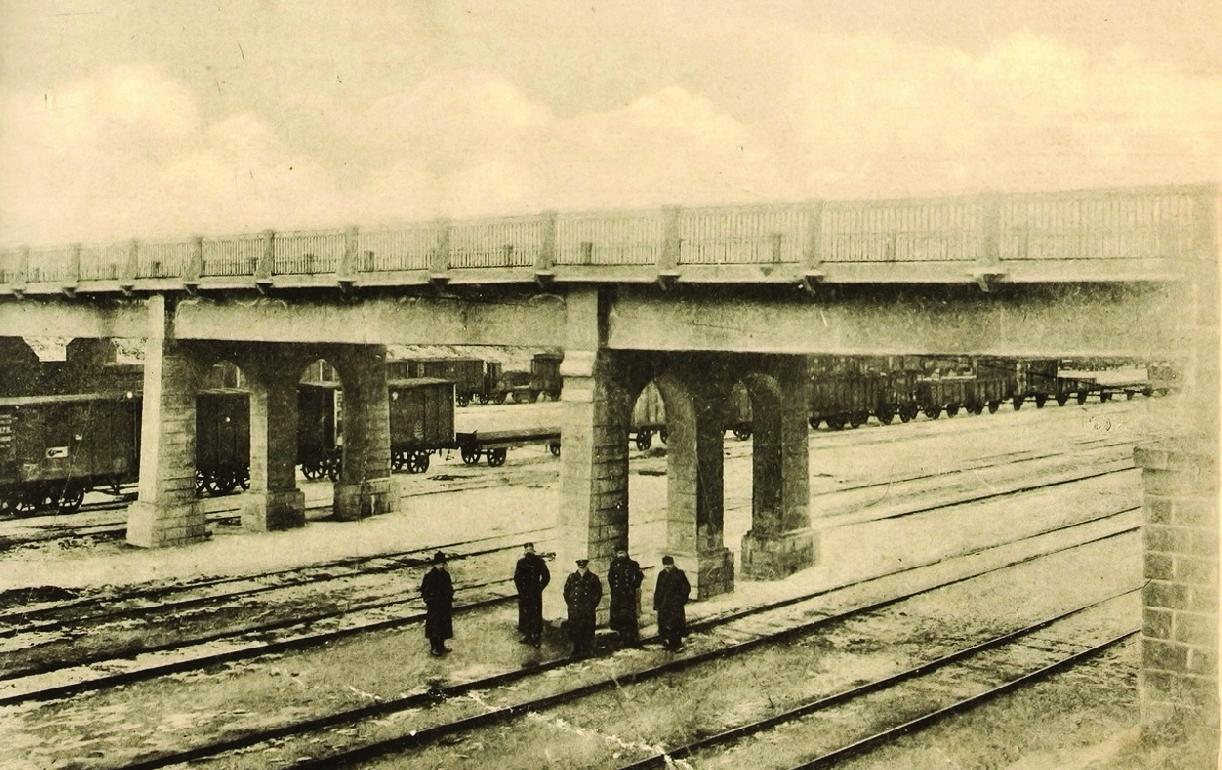 Станция Горловка Екатеринославской железной дороги. 1905 год